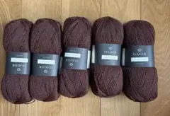 ISAGER HIGHLAND WOOL 毛糸 5玉セット