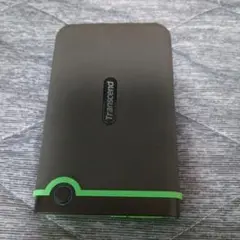 【中古】Transcend ポータブル外付けHDD「TS2TSJ25M3」2TB