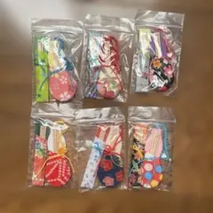 爪楊枝入れ6個セット　和柄　日本土産