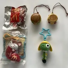 マクドナルドハッピーセット キーホルダー 5個セット