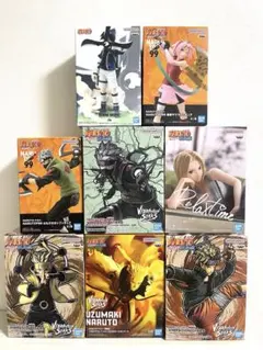NARUTO VIBRATION STARSナルトフィギュア８体セット
