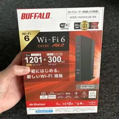 ジャンク】BUFFALO Wi-Fi6ルーター WSR-5400AX6/NMB - メルカリ