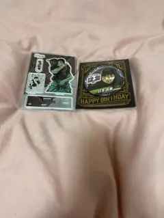 呪術廻戦 伏黒甚爾 バースデイ 缶バッジ アクリルスタンド