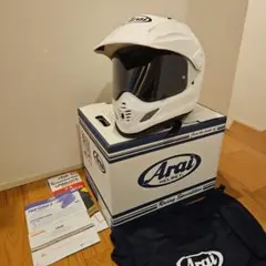 ら*ー様 アライ　ヘルメット　ツアークロス3 箱付き　曇り止めインナーバイザー付 ら*ー様 アライヘルメットツアークロス3 箱付き曇り止めインナー
