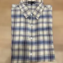 ダックス　DAKS LONDON チェック柄　半袖シャツ L L