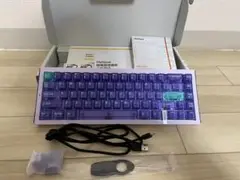 MelGeek REAL67（カリウム透明パープル）