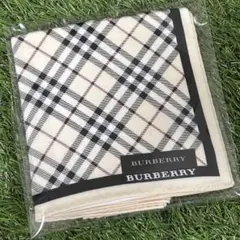 BURBERRY バーバリー ハンカチ タオル 未使用