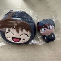 忍たま乱太郎　ミニポーチキーホルダー　ぷちぬいぐるみ　土井半助