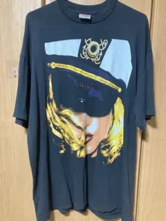 マドンナ 両面プリントバンドTシャツXLサイズバンT