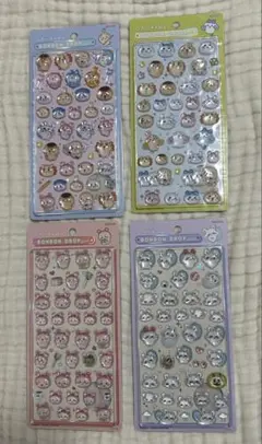ちいかわ　ボンボンドロップシール　4枚セット