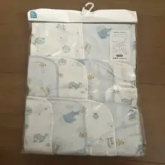 クジラデザインのガーゼセット 10枚