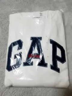 完売品》GAP 30th Anniversary ロゴパーカー　白　　サイズL