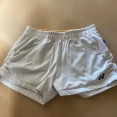 YONEX バドミントンパンツ M ホワイト