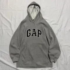 2000's OLDGAP hoodie parka logo sweat S