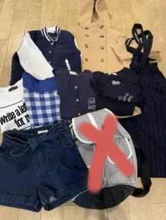 女の子 レピピアルマリオ ラブトキシックXS130〜150 まとめセット