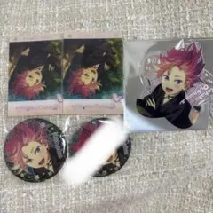 バラ売可　あんスタ 中国 童心珍蔵 チェキ 星型クリカ 缶バッジ 桜河こはく