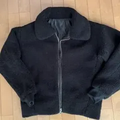 ブラックボアジップアップジャケット