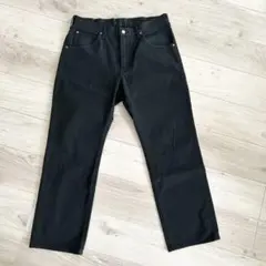 Lee AMERICAN RIDERSブラック ストレートデニム W33