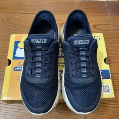 SKECHERS GOwalk ネイビー スリップイン