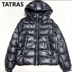 TATRAS ダウンジャケット DOMIZIANO 直営店限定 レザーブラックのサムネイル