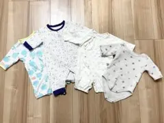 2ウェイオール4着セット　新生児〜60サイズ