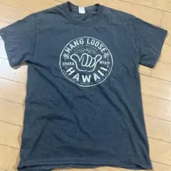HANG LOOSE HAWAII Tシャツ GILDAN ダークグレー
