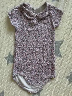 PETIT BATEAU 花柄ロンパース 12m