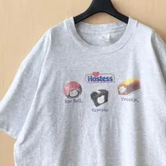 00s USA製古着　企業系Tシャツ　Hostess ホステス　菓子メーカーのサムネイル