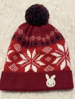 【美品】familiar ファミリア　ベビー　乳児•幼児向けニット帽　赤ちゃん