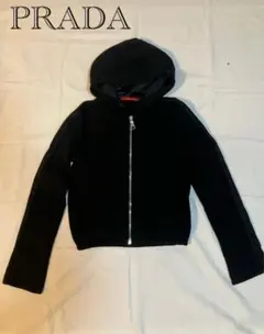 【美品】プラダ、M、レディース、アウター、ゴアテックス、ナイロンパーカー、黒 美品】プラダ、M、レディース、アウター、ゴアテックス