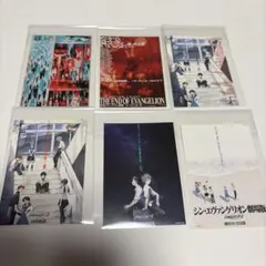 月1エヴァ ステッカー 6枚セット 来場特典 エヴァンゲリオン