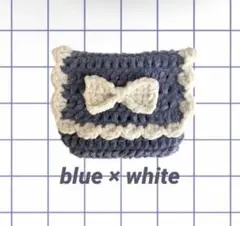 ポーチ　小物入れ　デジカメケース　カードケース　リボン　編み物　プリンセスモール