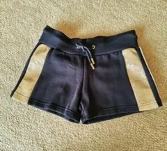 Rady ゴールド &ホワイトラインスウェットショートパンツ