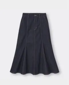 GU デニムマーメイドスカート