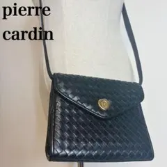 ピエールカルダン ショルダーバッグ ゴールド金具 上品 コンパクト 黒のサムネイル