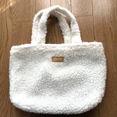 【新品】dazzlin ダズリン ボア トートバッグ