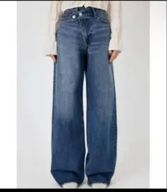 2026年最新】moussy cross waist wide straightの人気アイテム - メルカリ