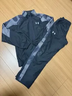 Under Armour ジャージ YLG ブラック/グレー