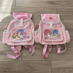 双子！サンリオのリトルツインスターズ キキララのリュック(バラ売可)