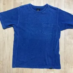 TIGORA レディス半袖Tシャツ デニム風　Mサイズのサムネイル
