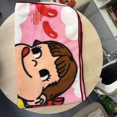 不二家 ペコちゃん ブランケット