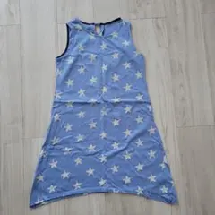 HOP TK 星柄 ノースリーブワンピース 140
