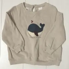 ZARA baby スウェット クジラ