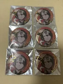 【7点】夢追翔 妖怪万化 缶バッジ チェキ風カード