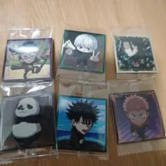 呪術廻戦　ウエハースシール　6枚セット