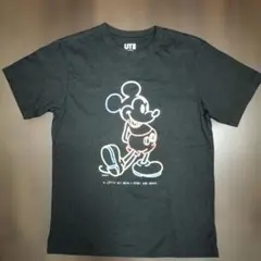 UNIQLO UT ミッキーマウス Tシャツ ブラック Sサイズ