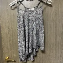 AZUL ペイズリー柄ノースリーブチュニック