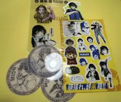 ブルーロック 蜂楽廻 グッズセット 缶バッジ クリアシート シール 等