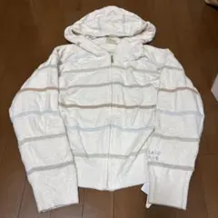 2点セット　ジェラートピケ　パーカー　フード付きタオル地ルームウェア　部屋着