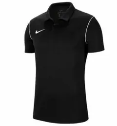 ★NIKE ナイキ★L 大きいサイズ 半袖 ポロシャツ黒 サッカー　ゴルフのサムネイル